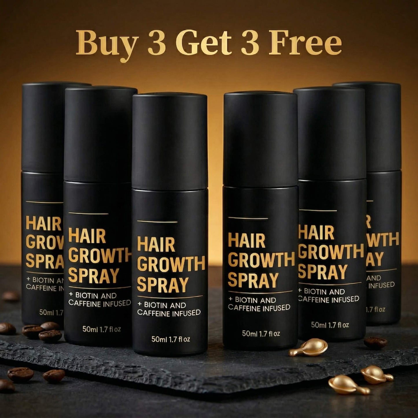 Rediscover the man in the mirror with Mantain Natural Hair Growth Spray